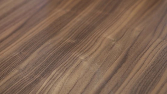 Tafeblad van noten hout